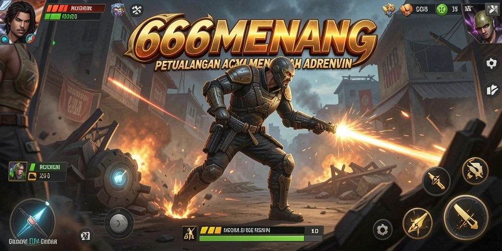 Tangkapan layar gameplay 666MENANG yang penuh aksi seru.