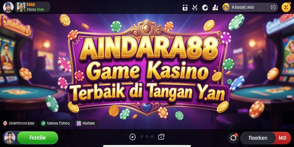 Tampilan gameplay seru di aplikasi Kasino ANDARA88.