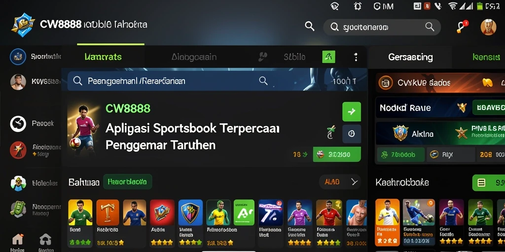 Tampilan gameplay CW8888 yang menarik dan interaktif.