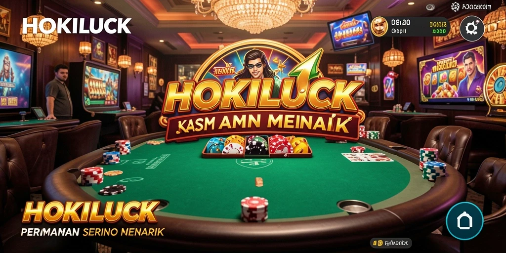 Tampilan menarik dari gameplay HOKILUCK yang mendebarkan.