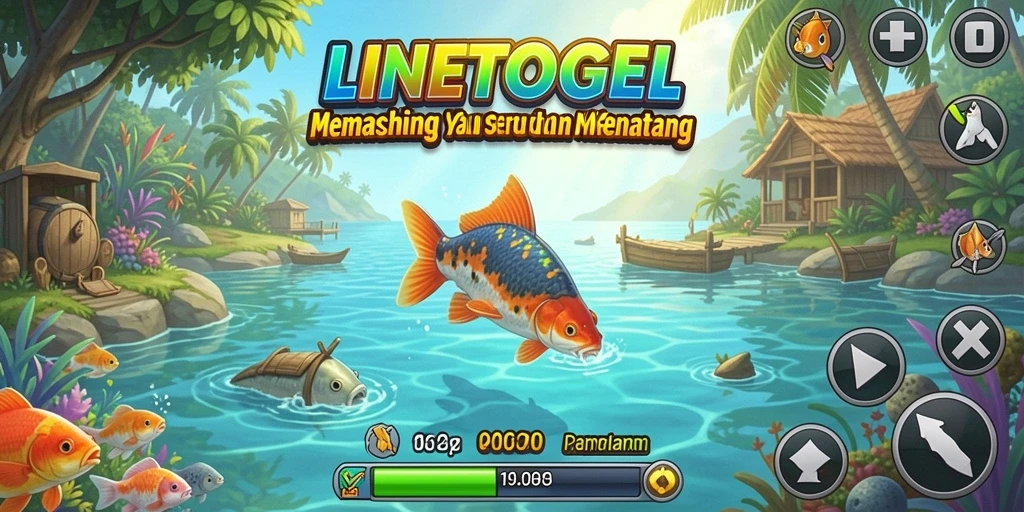 Tangkapan ikan yang menakjubkan dalam gameplay LINETOGEL.