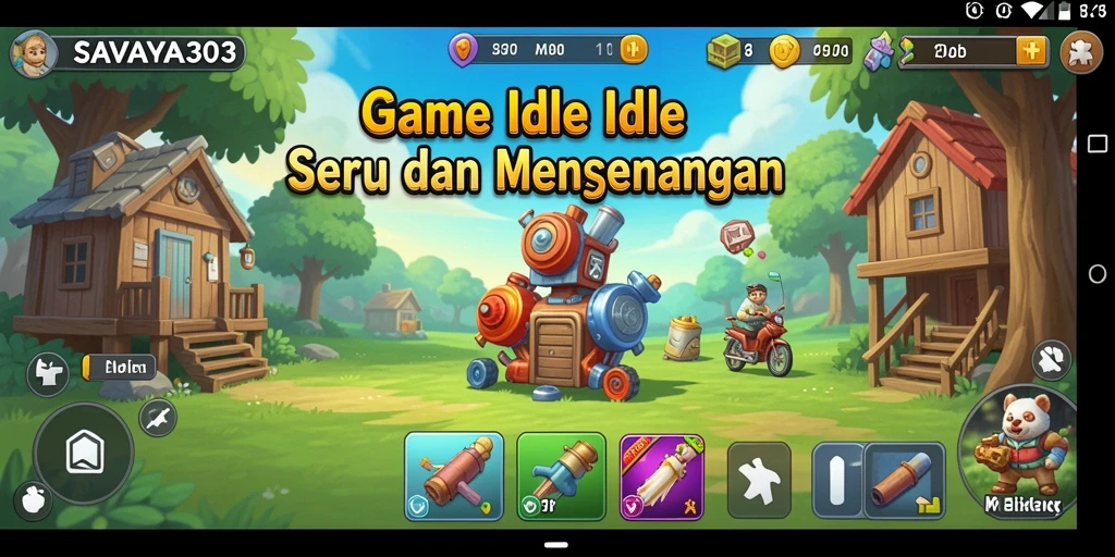 Tampilan gameplay SAVAYA303 dengan karakter dan lingkungan yang menarik.