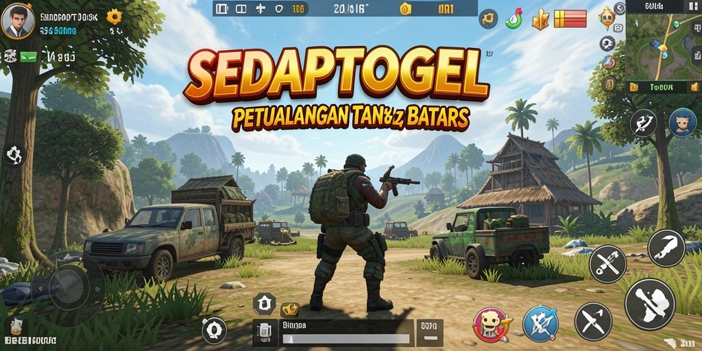 Gameplay Open World SEDAPTOGEL yang menakjubkan dan dinamis.