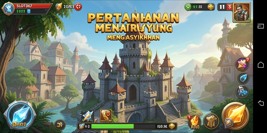 Gameplay SLOT367 Tower Defense yang penuh strategi dan aksi.